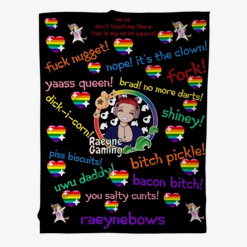 Raeyne's Crazy Mouth Blanket!